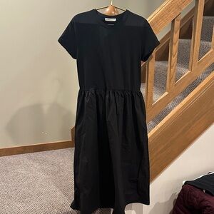 OAK + FORT Elegant Black Maxi Dress
